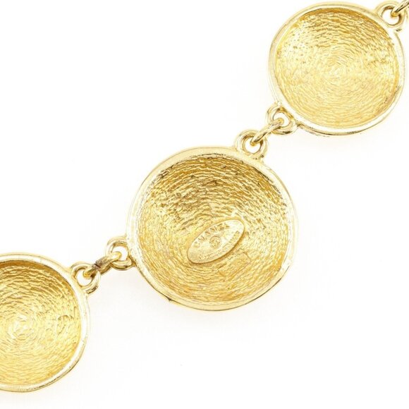 CHANEL Gold Coco Mark Necklace - Picture 4 of 6